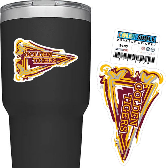 Tuskegee University Golden Tigers Durable Sticker