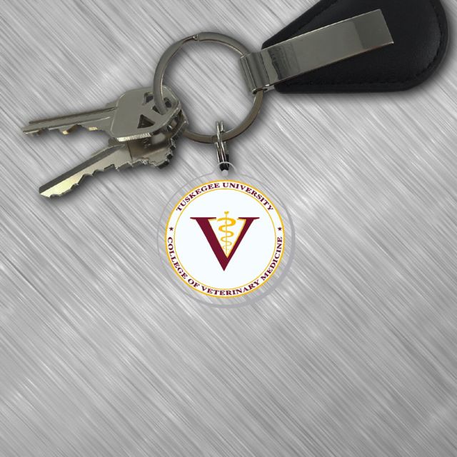 Tuskegee University Laser Cut Keytag