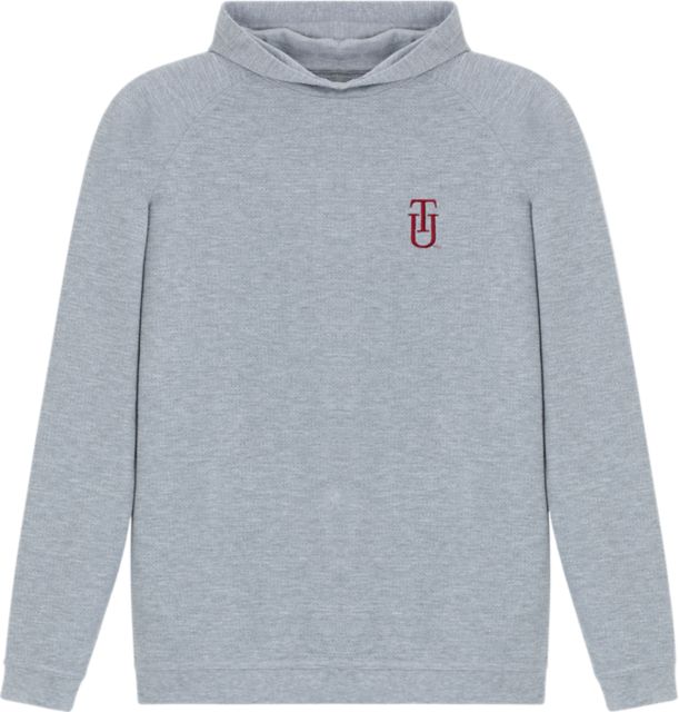 Tuskegee University Waffle Hooded Long Sleeve T-Shirt