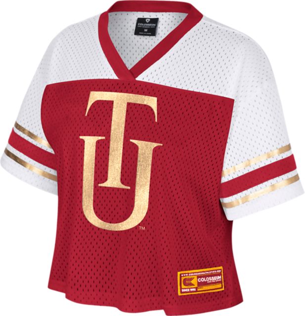 Tuskegee University Golden Tigers Women's Bling Football Jersey