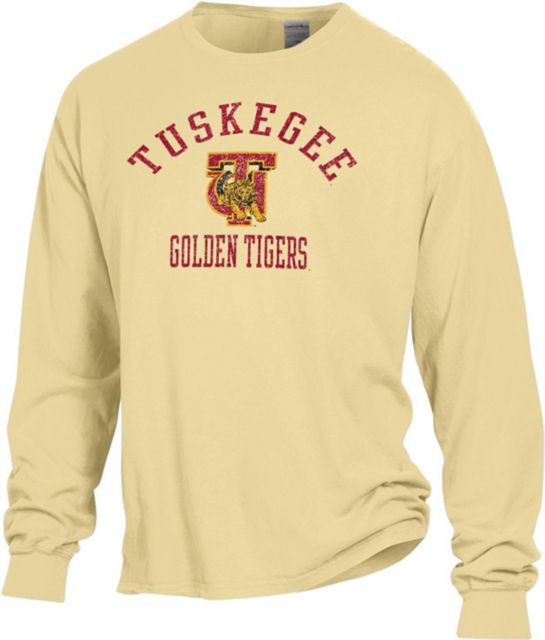 Tuskegee University Golden Tigers 'Ball and Parlay' Button: Tuskegee  University