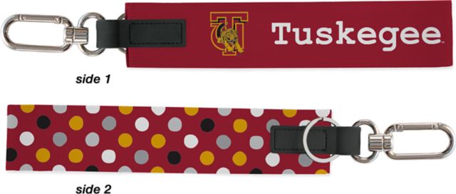 Tuskegee University Golden Tigers Carabiner Strap Keychain