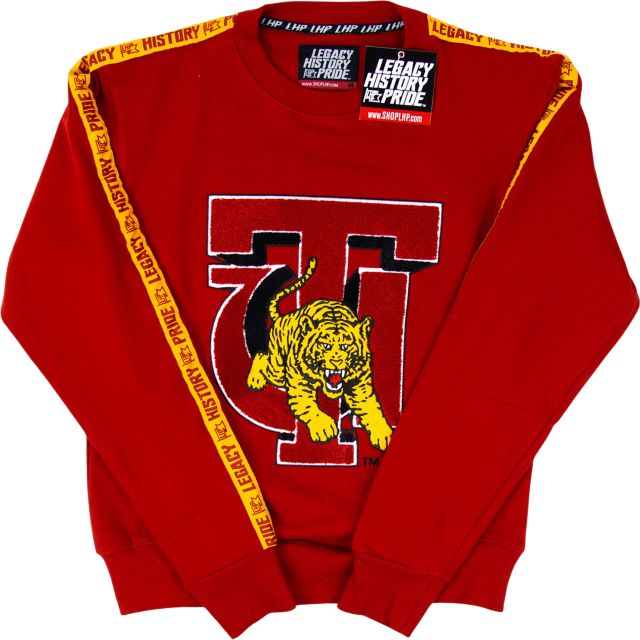 Handmade Tuskegee 2024 University TU Black Tiger Animal Print Unisex Men Women Crewneck Sweatshirt Hoodie, HBCU, Gift, Graduation, Football