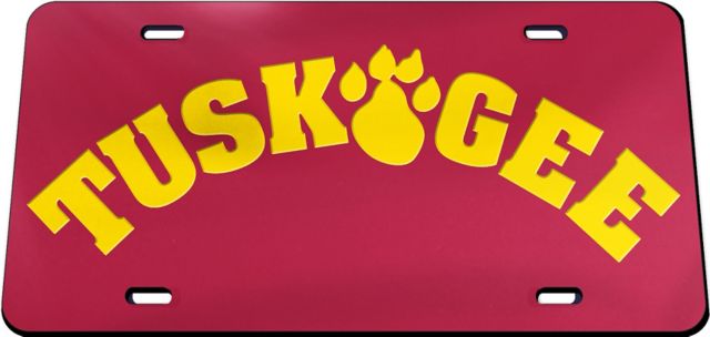Tuskegee University License Plate