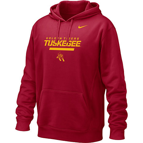 Nike Tuskegee University Golden Tigers Therma-Fit Hooded Sweatshirt ...