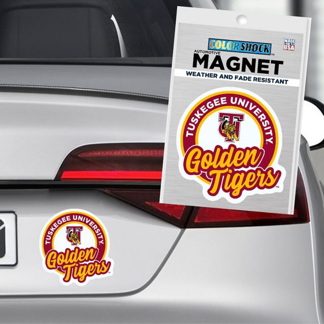 Tuskegee University Golden Tigers 6 x 6 Magnet