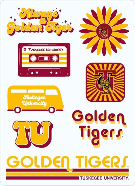 Tuskegee University 7.5'' x 7.5'' Sticker Sheet
