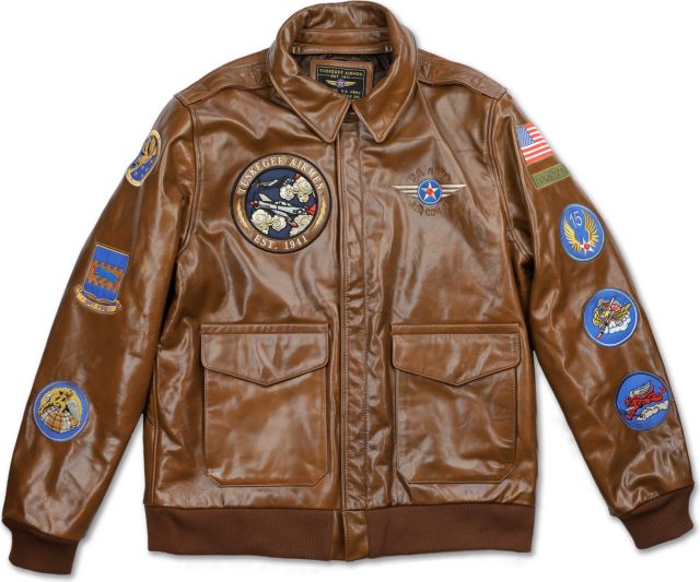 Tuskegee University Tuskegee Airman Leather Jacket