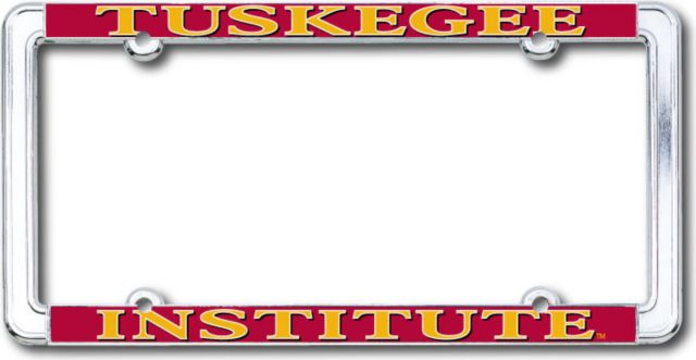 Tuskegee University License Plate Frame