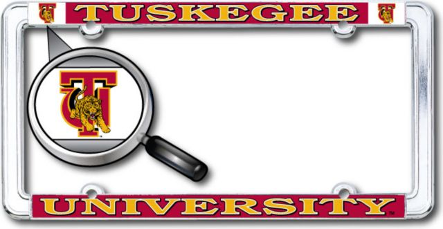 Tuskegee University Thin Dome License Plate Frame