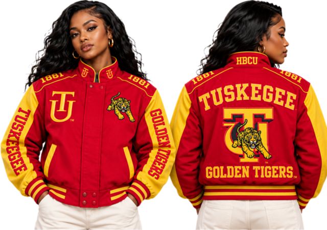 Tuskegee University Golden Tigers Women's Racing Jacket