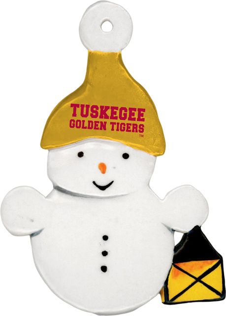 Tuskegee University Snowman Ornament