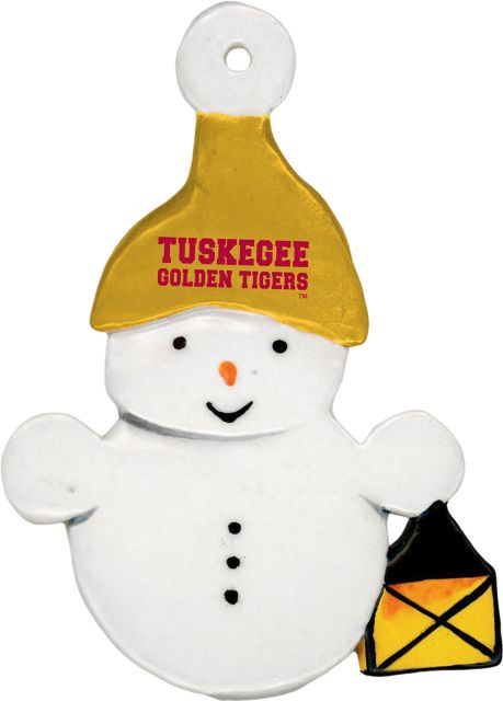 Tuskegee University Snowman Ornament