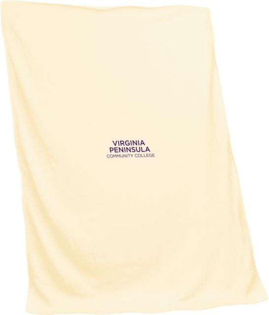 Virginia Peninsula Community College 84"x54" Sweatshirt Blanket