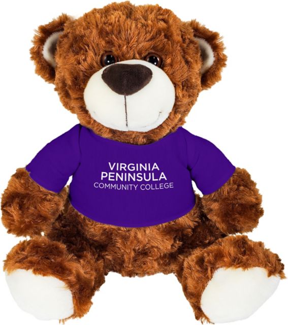 Virginia Peninsula Community College 10 in. Plush Bear