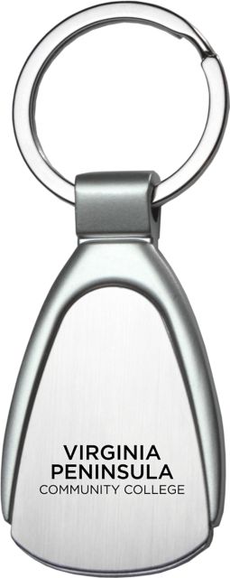 Virginia Peninsula Community College Tear Drop Key Tag