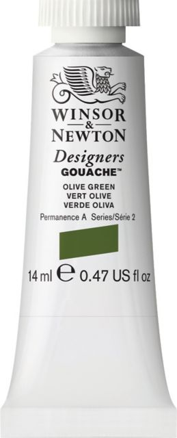 Designer Gouache 14mL Olive Green