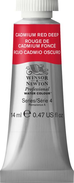 Professional Watercolor 14mL Cadmium Red Deep