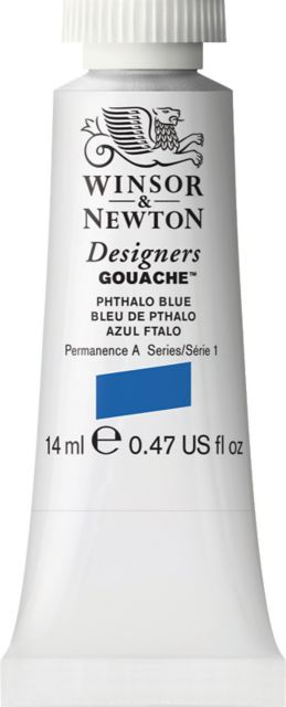 Designer Gouache 14mL Phthalo Blue