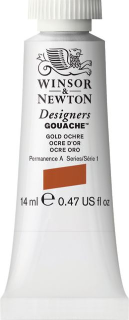 Designer Gouache 14mL Gold Ochre