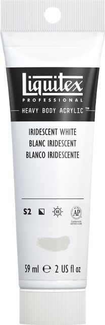 Heavy Body Acrylic 2oz Iridescent White