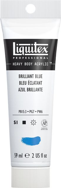 Heavy Body Acrylic 2oz Brilliant Blue