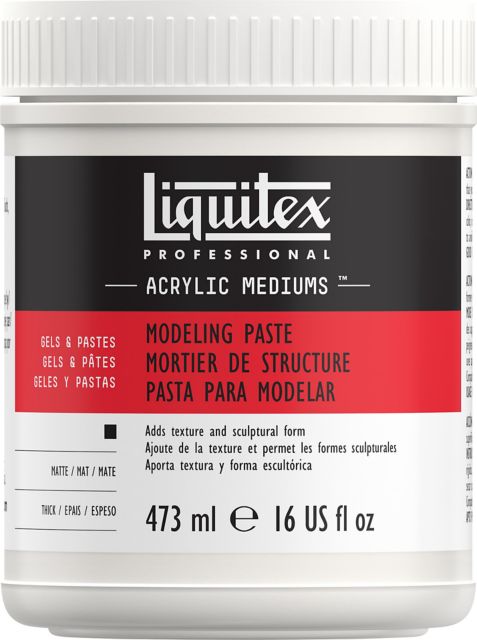 LIQUITEX MODELING PASTE 16OZ JAR