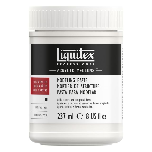LIQUITEX MODELING PASTE 8OZ JAR