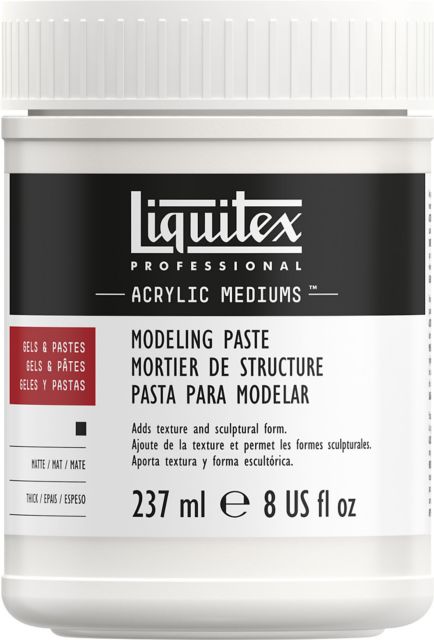 LIQUITEX MODELING PASTE 8OZ JAR
