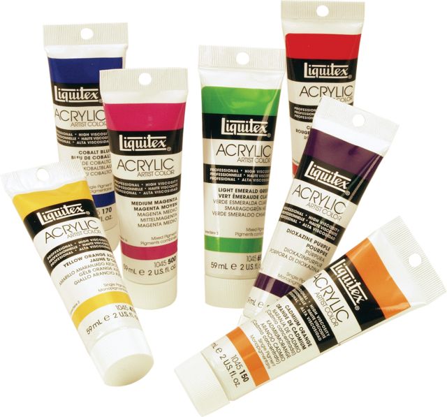 Heavy Body Acrylic 2 Oz Tube Cadmium Red Light