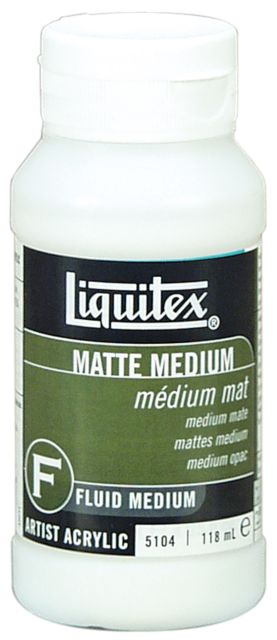 Liquitex - Matte Fluid Medium - 4 oz.