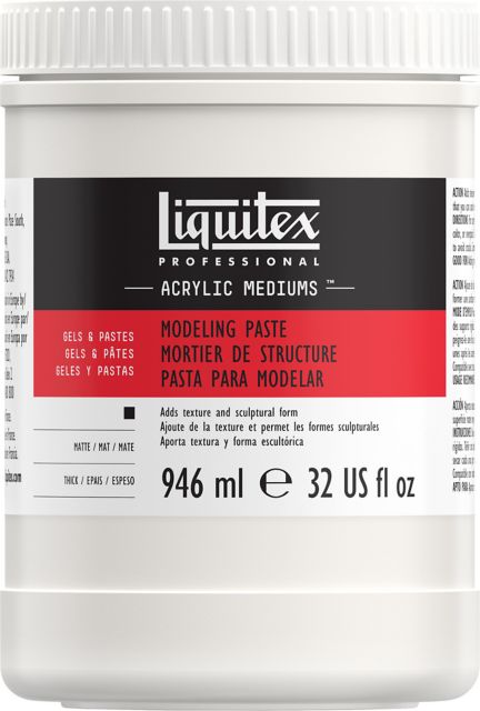 LIQUITEX MODELING PASTE 32OZ JAR