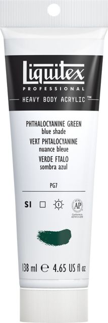 HB ACRYLIC 4.65OZ TUBE  PHTHALO GREEN BLUE SHADE