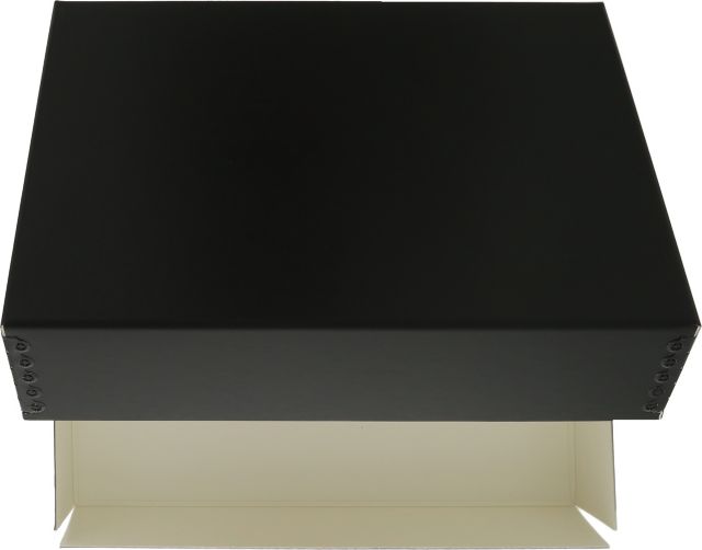 MUSEUM STORAGE BOX BLACK 9X12X3