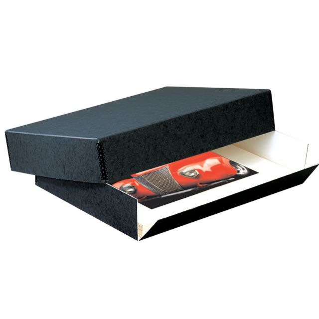MUSEUM STORAGE BOX BLACK 14X17X3
