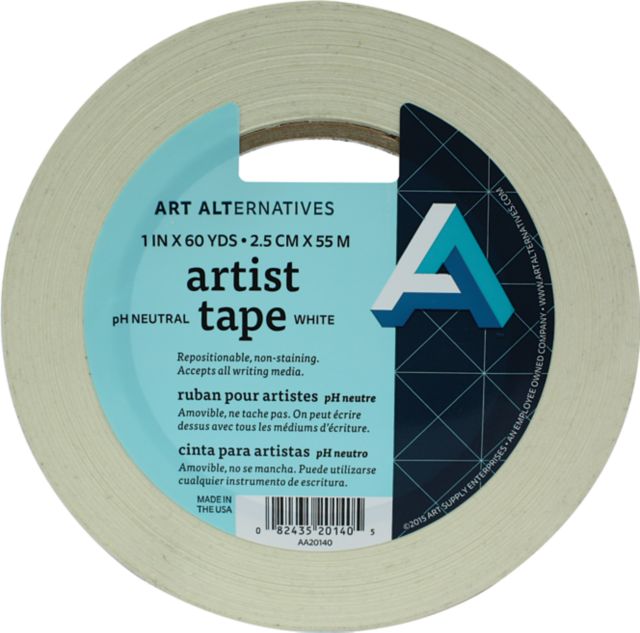 Artist Tape White 1Inx60Yd