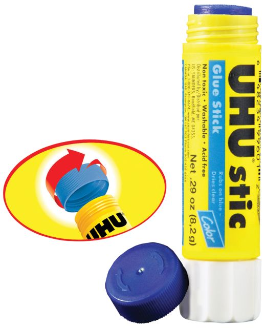 UHU COLOR GLU STIC SM