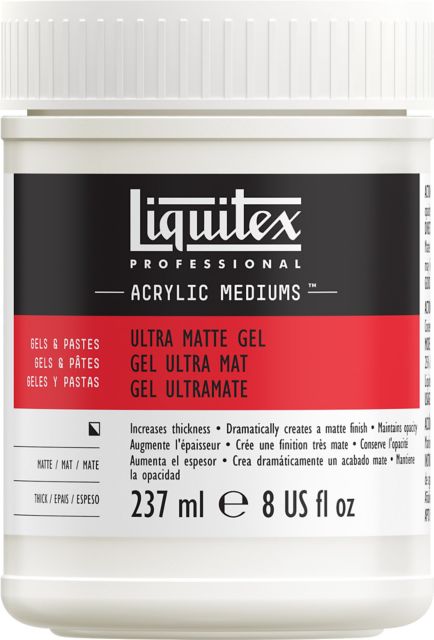 Ultra Matte Gel Medium Opaque 8oz