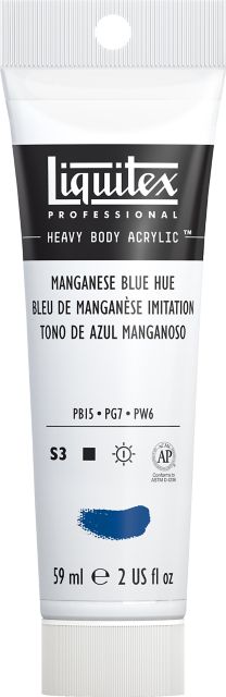 Heavy Body Acrylic 2oz Mangenese Blue Hue