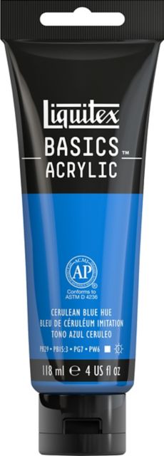 Basics 4oz Cerulean Blue