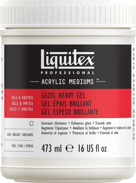 LIQUITEX HEAVY GEL MEDIUM 16 OZ