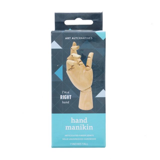 MANIKIN MALE HAND MINI 7 IN