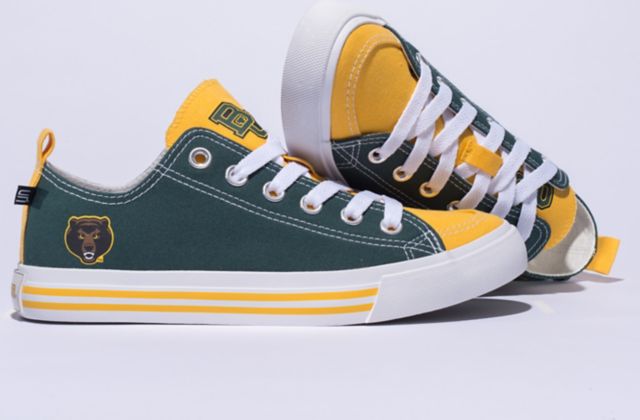 Baylor University Low Top Canvas Shoes