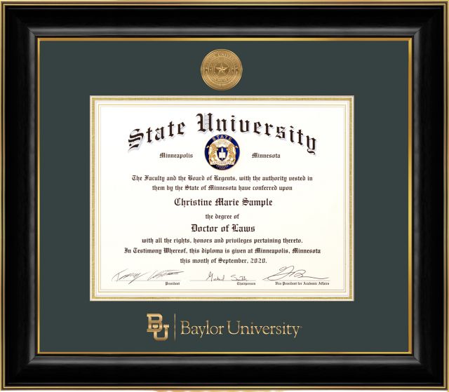 Baylor University 11 x 14 Diploma Frame