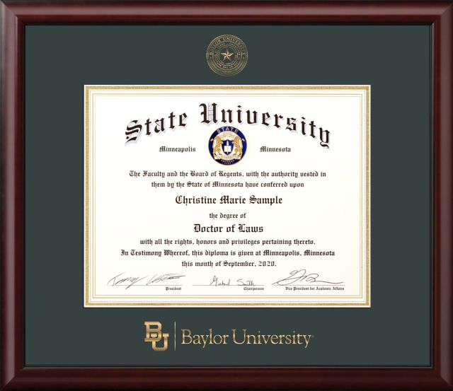 Baylor University 11 x 14 Diploma Frame