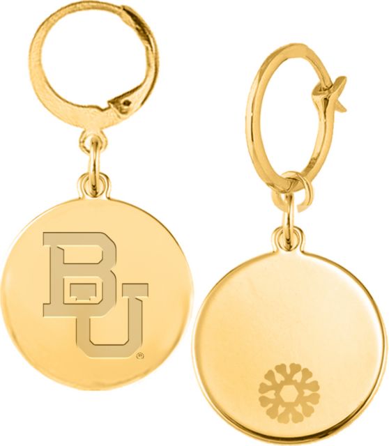 Baylor University Alex Earrings