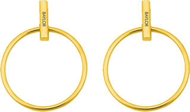 Baylor University Holly Earrings