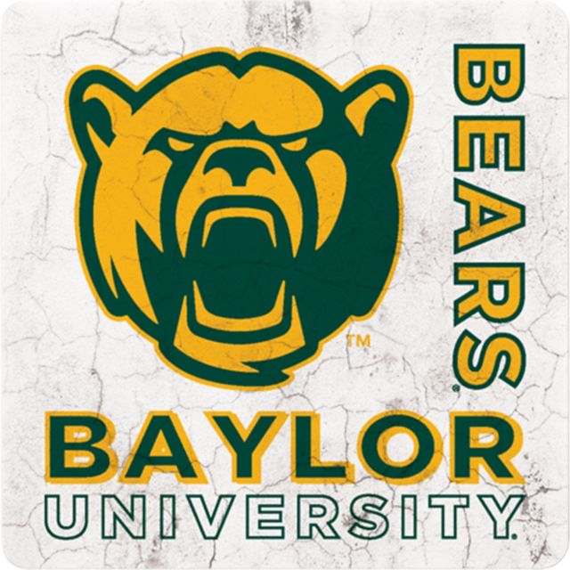 Baylor University Bears 4x4 Coaster