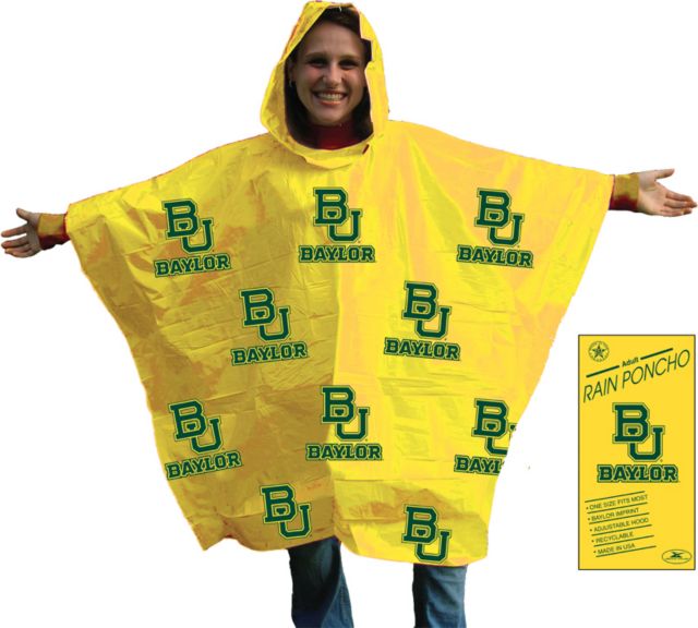 Baylor University Rain Poncho