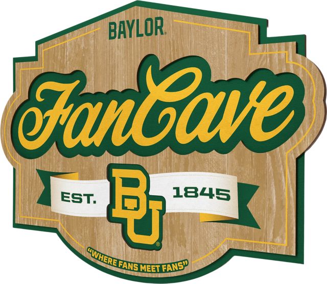 Baylor University Fan Cave Sign